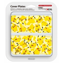 New Nintendo 3DS Wymienna Nakładka Cover Plate Pikachu (New3DS)